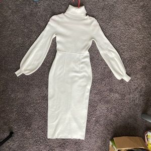 Body-con Turtleneck SweaterDress